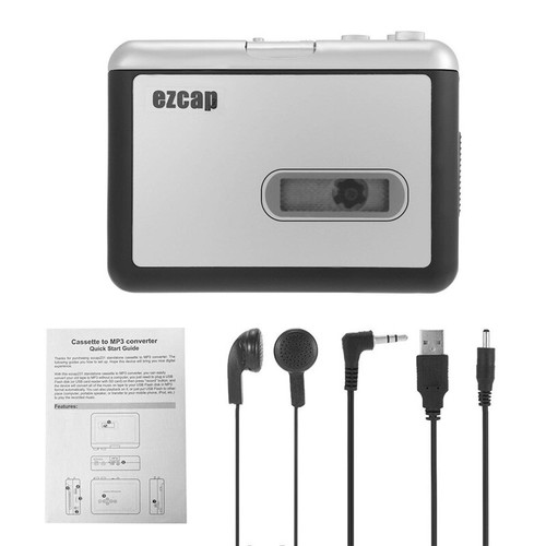 EZCAP Portable Tape USB Cassette to MP3 Converter Capture Audio Music Player - Picture 11 of 11