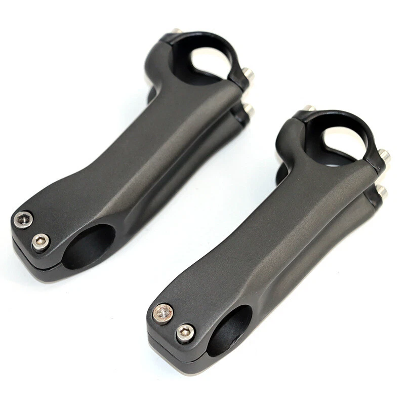 Attacco Manubrio Regolabile Per Bici MTB, 31.8x110mm, Alu Nero, Angolo 0-60°, 1 1/8