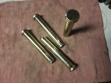 Hitch Pin  3/4" dia 4-9/16" usable length,High Tensile Steel "4 PINS"ZINC CLEVIS