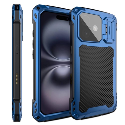 Magsafe Shockproof Metal Case For iPhone 15 Plus 14 16 Pro Max Heavy Duty Cover - Picture 1 of 26