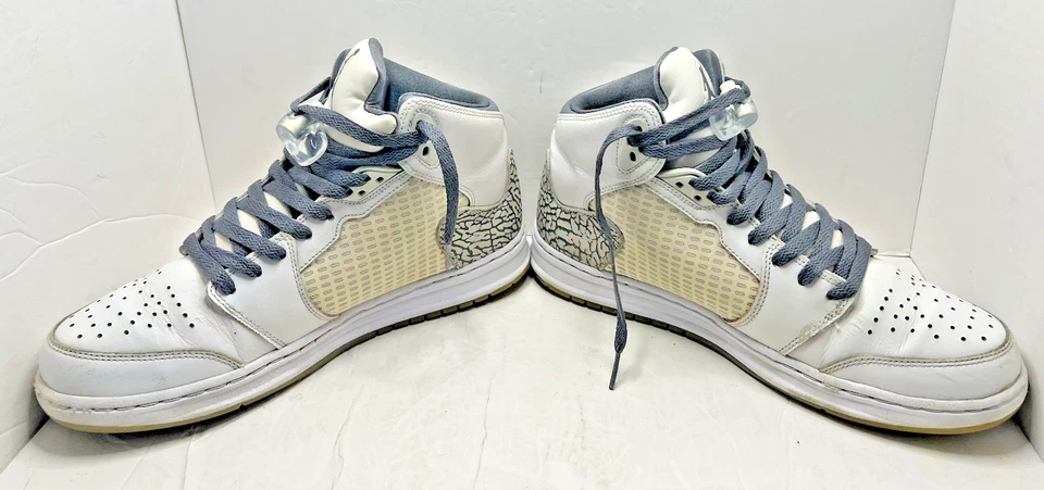 Jordan Prime 5 Zapatos Zapatillas Elefante/Blanco/Gris 641720-100 Para Hombre Talla 9.5 Foto 3 de 4