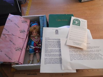 Robin Woods doll AMUSE clown jester MIB w/tag c23 9''