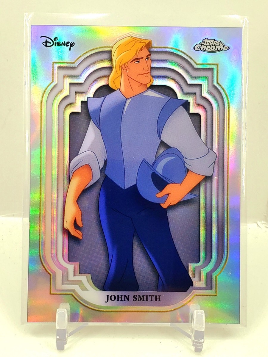 2024 Topps Chrome Disney John Smith Silver Refractor SP Pocahontas