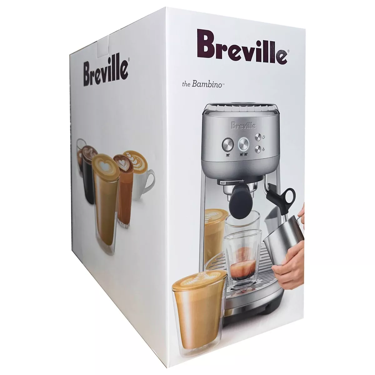 Breville Bambino Plus Espresso Machine - Stainless Steel