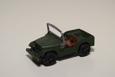 B10 1:64 CORGI JUNIORS WILLYS JEEP ARMY TOP ZUSTAND