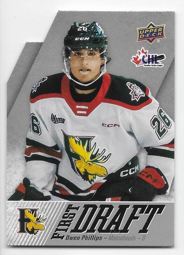 22/23 UPPER DECK CHL FIRST DRAFT Hockey (#FD1-FD35) U-Pick From List - Picture 28 of 36