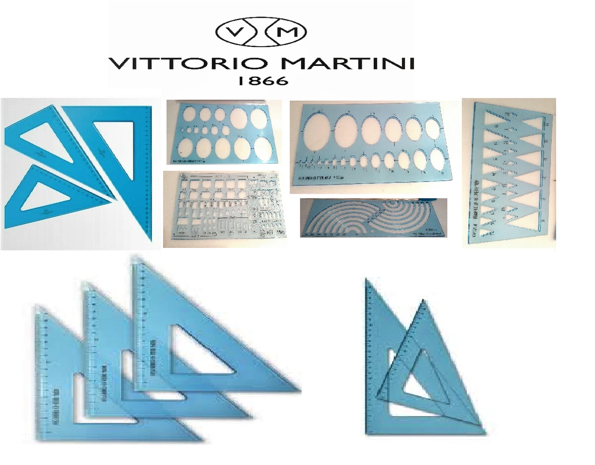EQUIPOS DE LÍNEAS VICTORIO MARTINI PLEXI VARIOS ALUMINIO MADERA koh-i-noor CWR ITA