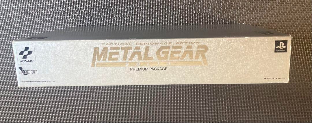 L GEAR SOLID - PREMIUM PACKAGEレア商品 A complete Metal Gear Solid Premium Package. Only released
