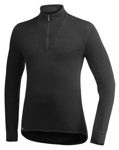 Woolpower Turtleneck Einsatzrolli Schwarz 400g