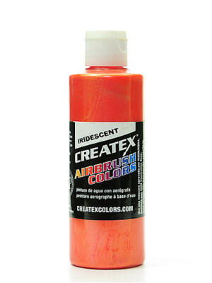 Createx Airbrush Colors - iridescent scarlet 4 oz.  - [PACK OF 3]