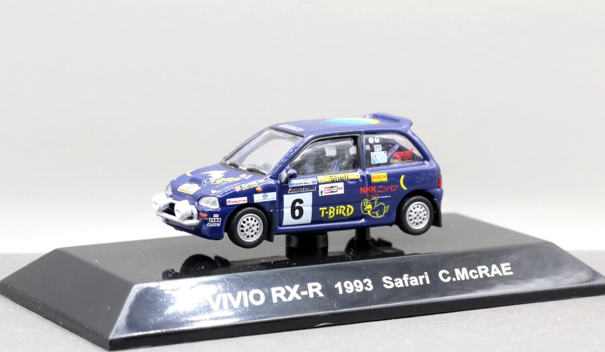 RALLY CAR COLIN McRAE memorial ミニカー スバル Cm's 1/64