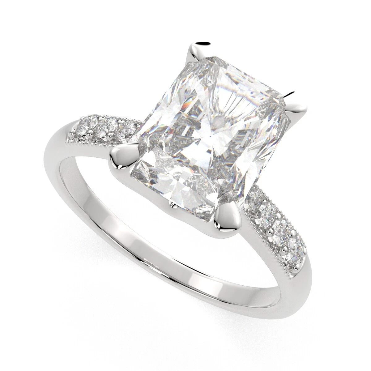 1.6 carat radiant cut diamond deals