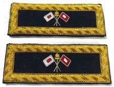 CIVIL WAR US UNION ARMY SIGNAL CORPS STAFF 2ND LIEUTENANT TUNIC SHOULDER BOARDS