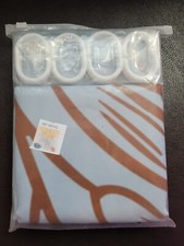 Shower Curtain With Hooks - Boho Design