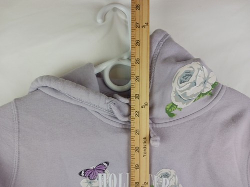Hollister light purple hoodie Size Small With LOGO - Picture 4 of 9