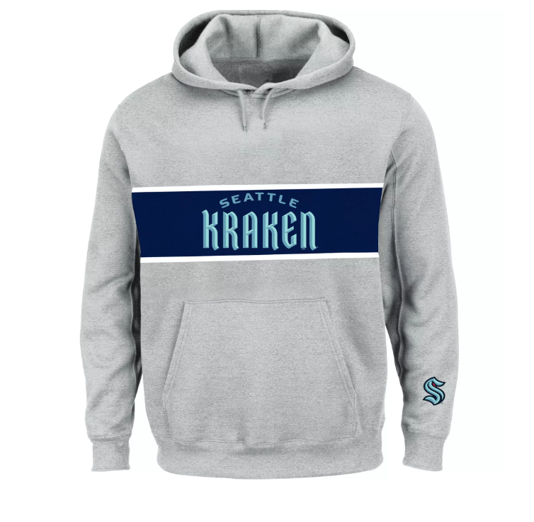 NHL シアトルクラーケン プルオーバーフーディー