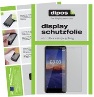 6X Schutzfolie FüR Nokia 3.1 Matt Displayschutzfolie Folie Display Schutz Dipos