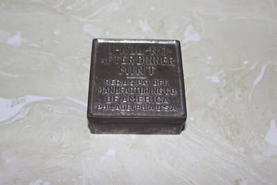 AS FOUND, VTG. TIN FROM U-ALL-NO. AFTER DINNER MINTS