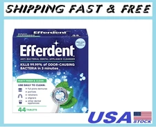Efferdent Retainer Cleaning Tablets, Denture Cleanser Tablets for Dental Applian