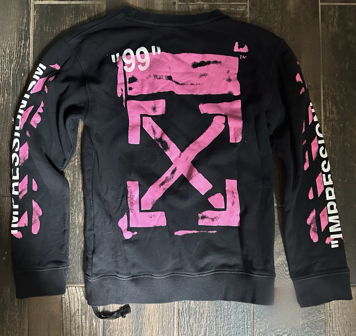 OFF-WHITE MAIN LABEL スウェット ホワイト offwhite-001_01.jpg