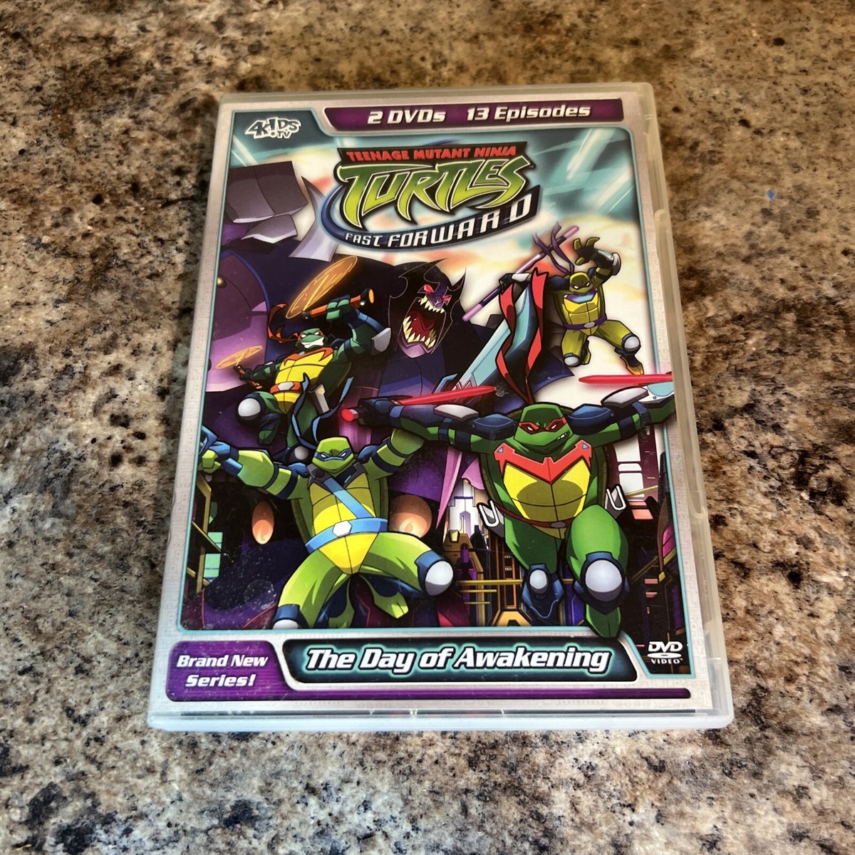 DCI☆DVD2003 TMNT Teenage Mutant Ninja Turtles Fast Forward Day of Awakening 2