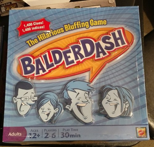 mattel games balderdash: the hilarious bluffing game