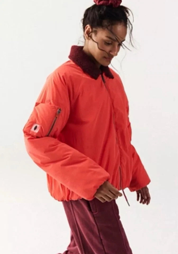 Chaqueta de bombardero Free People/FP Movement Outpost XS nueva* KC345-346 Foto 3 de 4