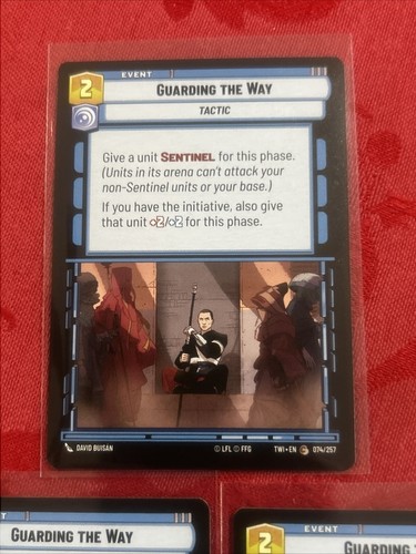 3x Star Wars Unlimited - Guarding the Way - 074/257 TOR x3 - Picture 2 of 6