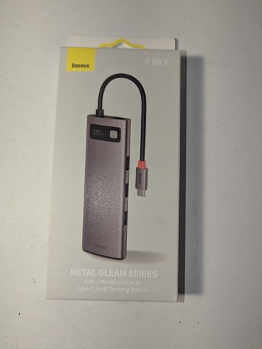 Baseus USB C to HDMI Adapter 4K@60Hz USB C Docking Station 7 in 1 USB C Hub - Picture 1 of 2