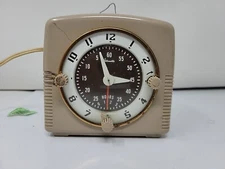 Vintage Magic Fingers Music Minder Alarm Clock Model A301_1 Not Tested 