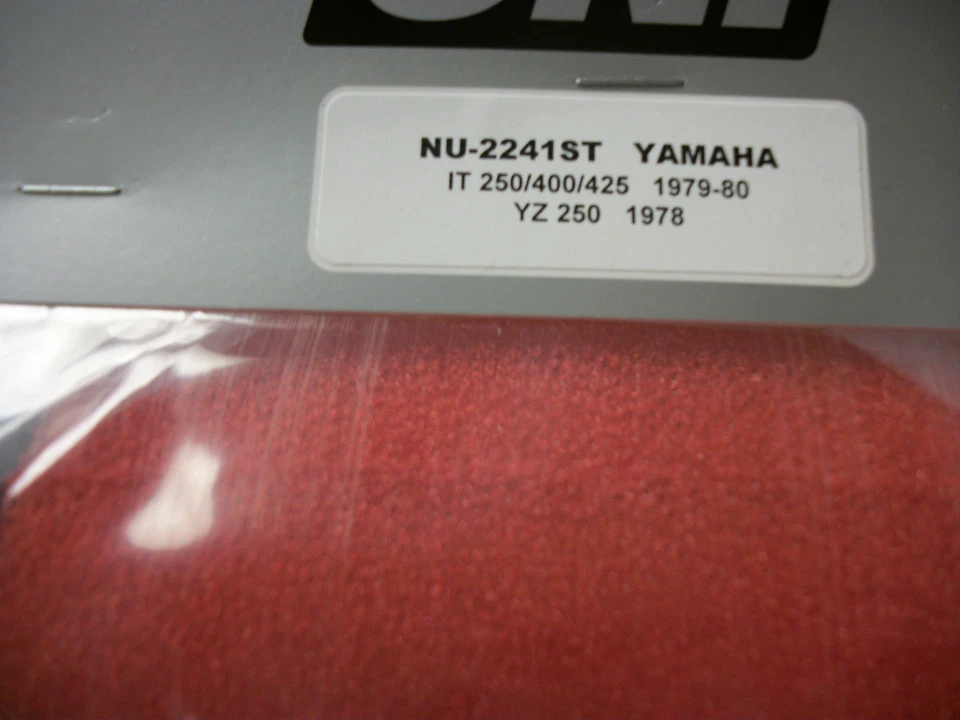  Filtro de aire Yamaha IT250 IT400 IT425 1979-80 e YZ250E 78 UNI NU-2241 ST Enduro  Foto 4 de 4