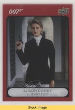 2020 James Bond Villains & Henchmen Acetate as Jenny Flex Alison Doody READ o1h