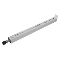 Jeacent Adjustable Window Security Bar, Patio Door Lock 15.5" to 29.5", White