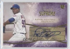 2014 Topps Supreme Simply Purple 2/25 Rafael Montero #SSU-RMO Auto 1q7