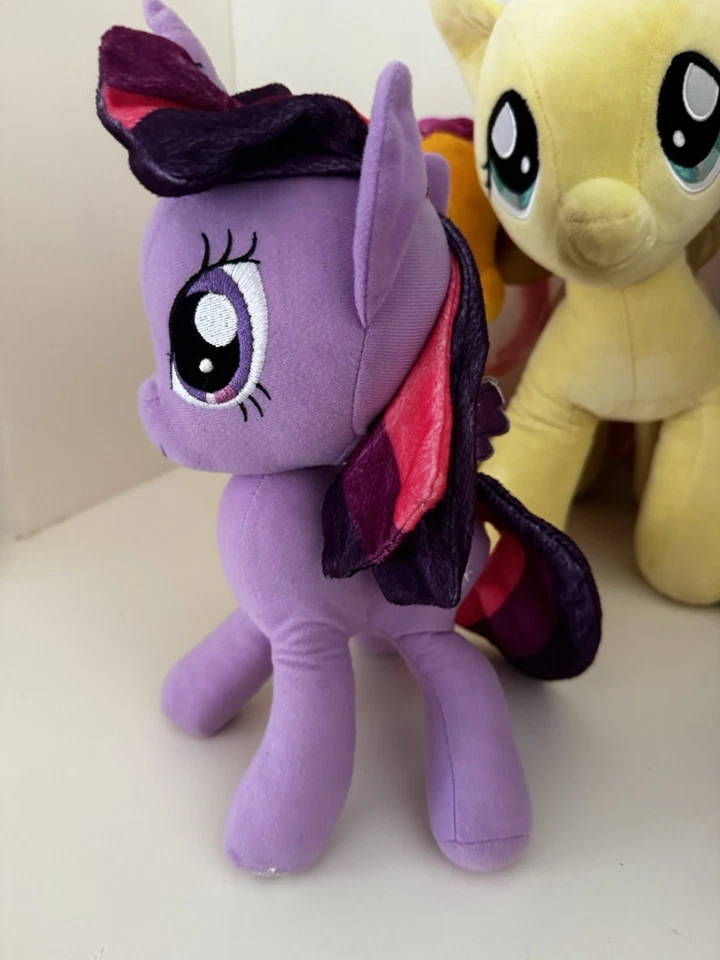 Lote de 7 peluches Hasbro My Little Pony, Build A Bear, Funrise *ver fotos Foto 4 de 4