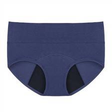 Period Underwear 3 Layer Leakproof Cotton Panties Menstrual Briefs for Women