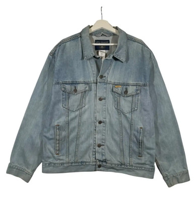 Vintage Levi Strauss Signature Jeansjacke Herren XL hellblau Waschung Trucker