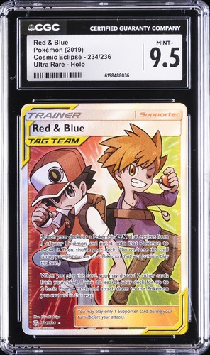 Red & Blue graded CGC 9.5 for sale on eBay