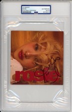 Rose Blackpink Rosie SIGNED CD Cover Album Art Card AUTOGRAPHED PSA DNA COA