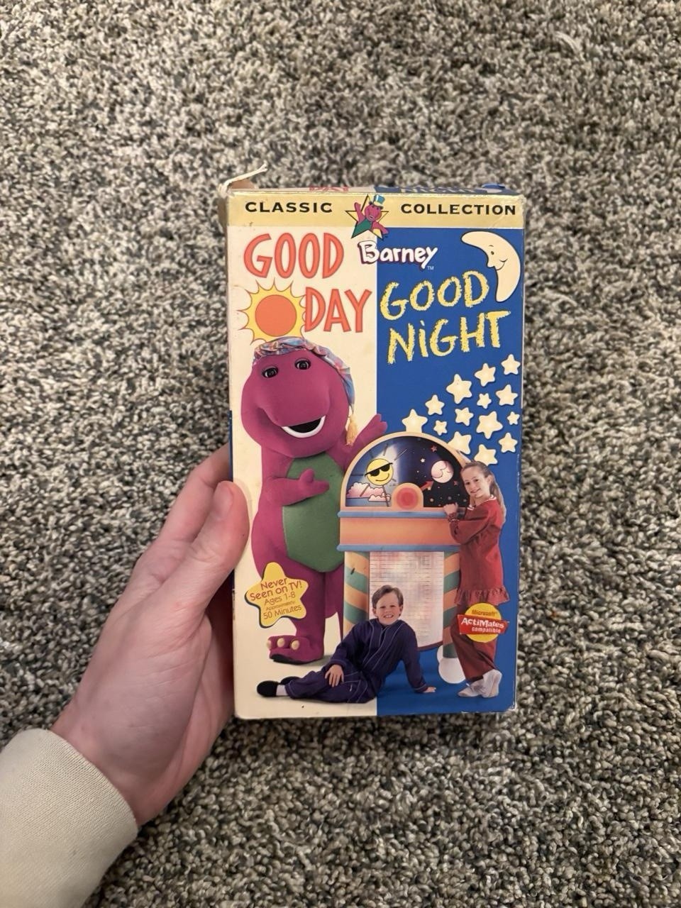 Vintage Barney Good Day Good Night VHS | eBay