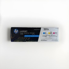 HP 201X High Yield Toner Cartridge Set - Cyan Magenta Yellow