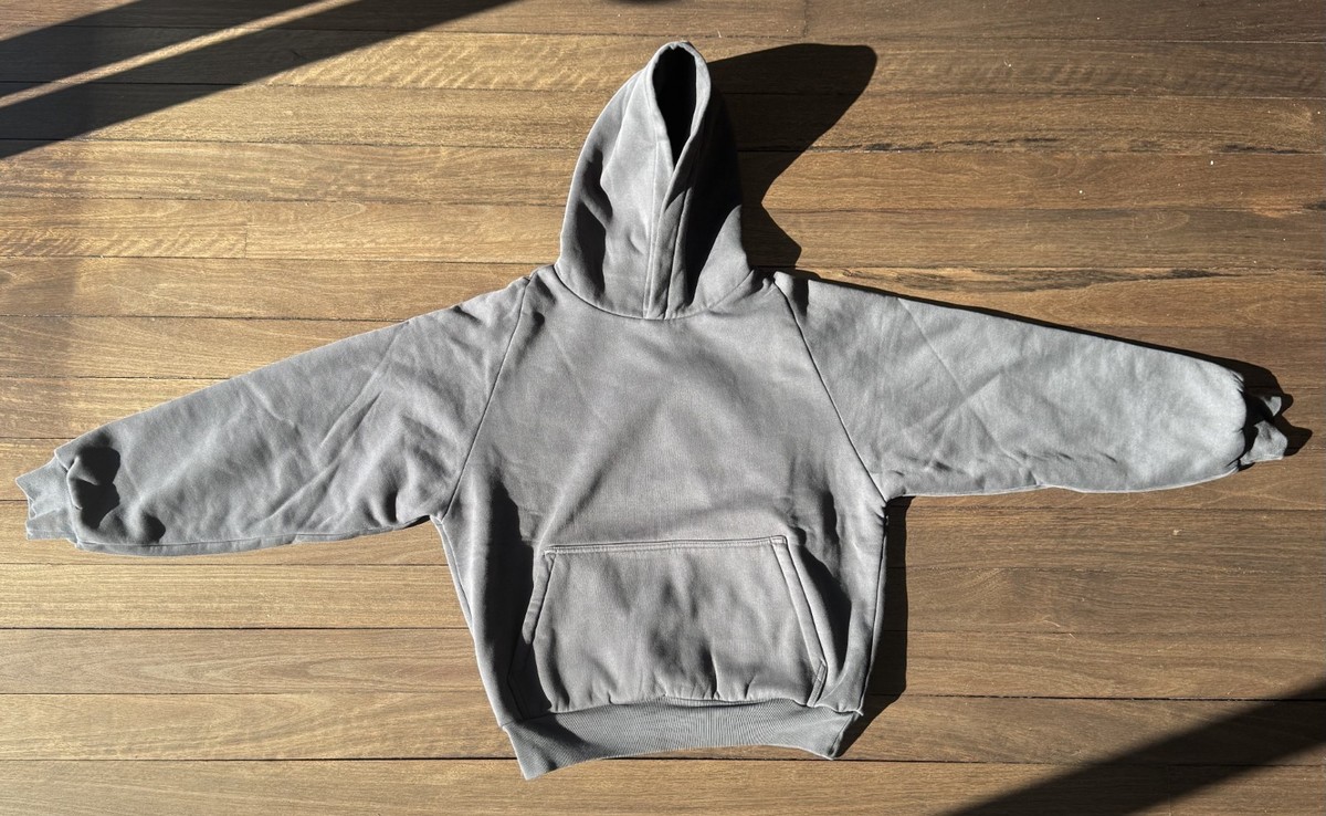 Yeezy Gap Logo Shrunken Hoodie Black Size Small | eBay