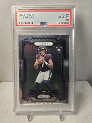 2023 Panini Prizm - C.J. Stroud #339 Gem Mint PSA 10 Rookie (RC) Texans