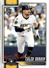 2026 Topps #297 Caleb Durbin NM-MT Brewers