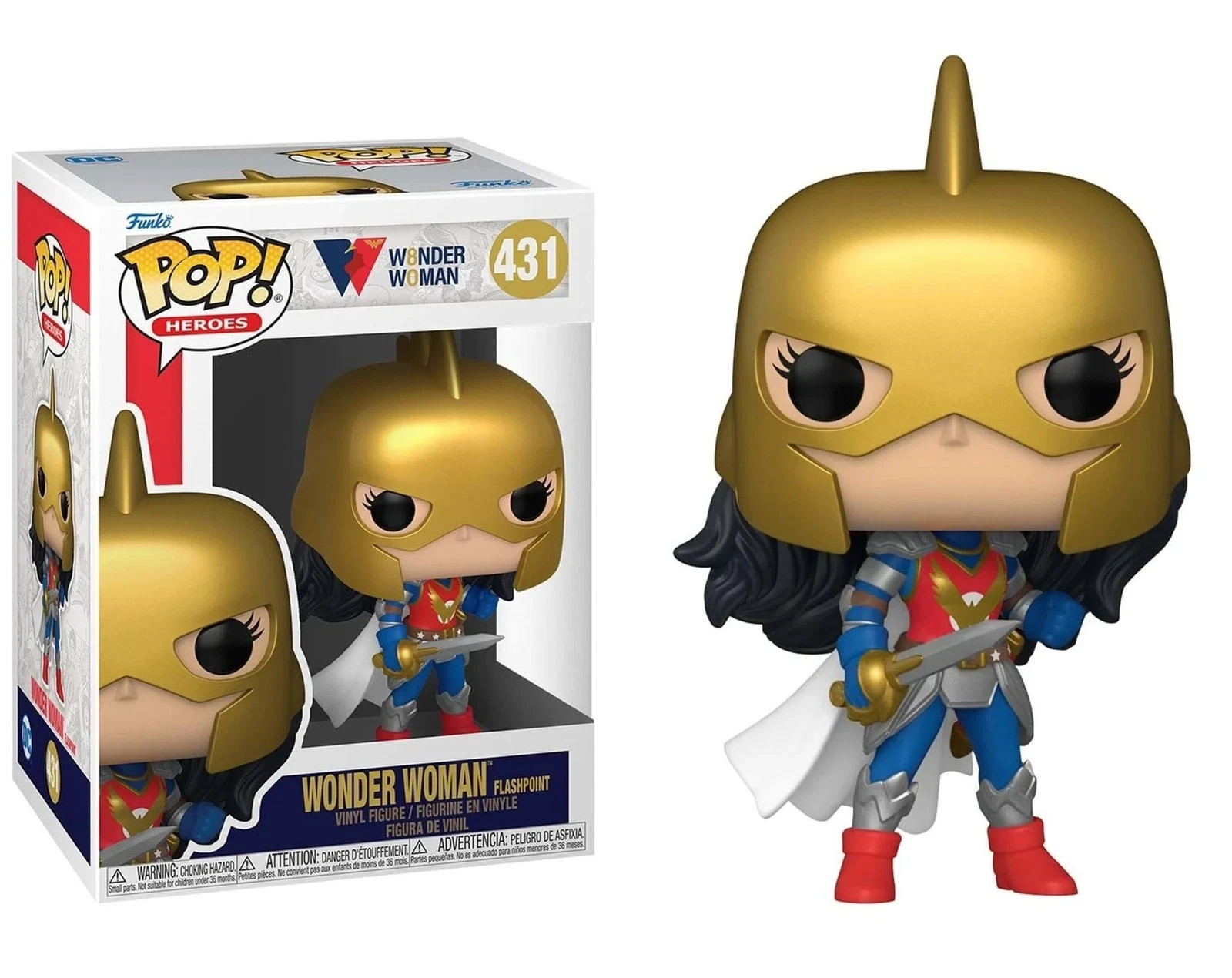 Funko POP! Heroes: WW 80th - Wonder Woman - (Flashpoint) - DC Comics (T16)