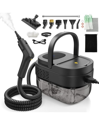 #ad Handheld Steam Cleaner 2500W Steamer for Cleaning 1.69 Quarts Large Capacity Ta $44.99