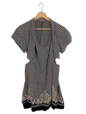THE MASAI CLOTHING COMPANY Kurzarmkleid Damen Kleid Gr. DE 40 hellgrau