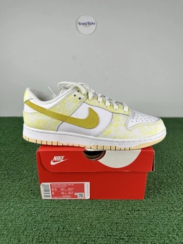 Size 9.5W/8M - Nike Dunk Low Yellow Strike DM9467-700 - New