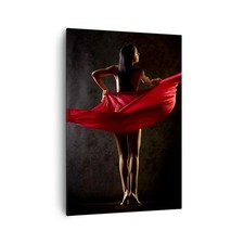 Quadro su Tela 70x100cm Bellezza corpo ballerino ragazza Stampe Immagini Murale
