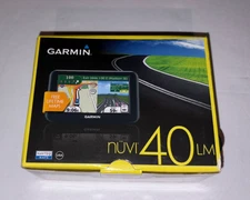 Garmin Nuvi 40LM 4.3-inch Portable GPS Navigator Lifetime Maps W/Box